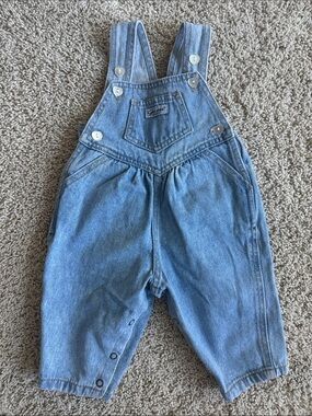 Guess Light Blue Denim Kids Overalls
